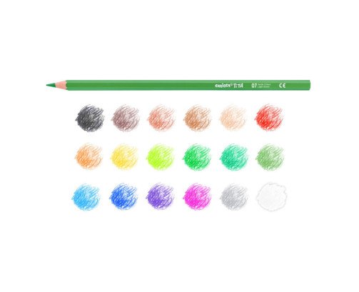 18 LÁPICES DE COLORES TITA 3MM
