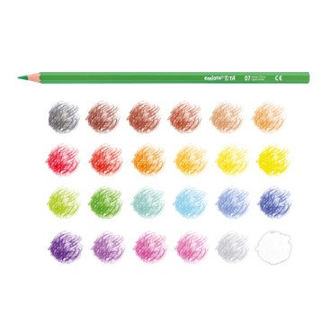 24 LÁPICES DE COLORES TITA 3MM