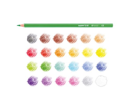 24 LÁPICES DE COLORES TITA 3MM