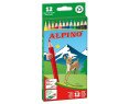 LÁPICES 12 COLORES ALPINO 654