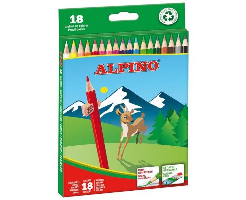 LÁPICES 24 COLORES ALPINO 656