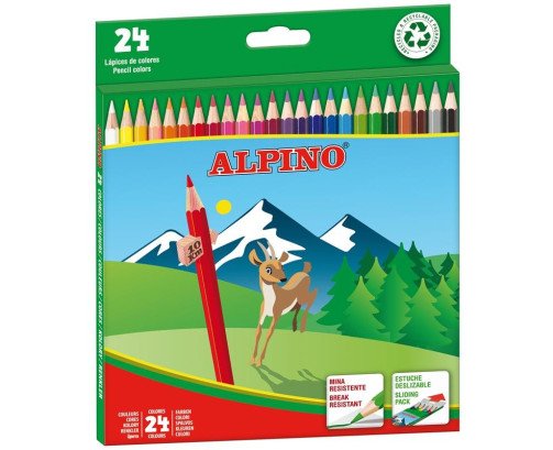 LÁPICES 36 COLORES ALPINO 658