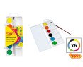 ACUARELA 6 COLORES JOVI