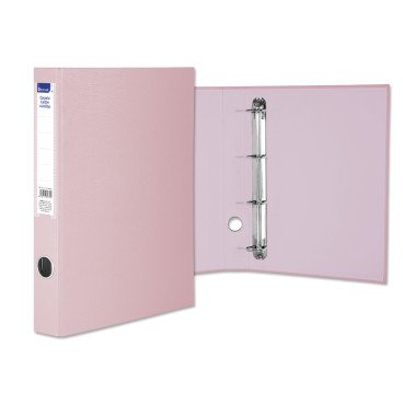 CARPETA A4 4ANILLAS COLOR PASTEL