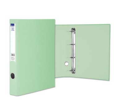 CARPETA A4 4ANILLAS COLOR PASTEL