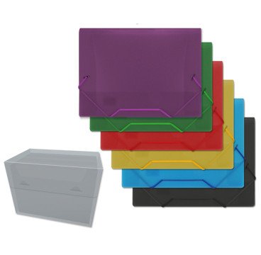 CARPETA  DE PALSTICO CON ELASTICO A5