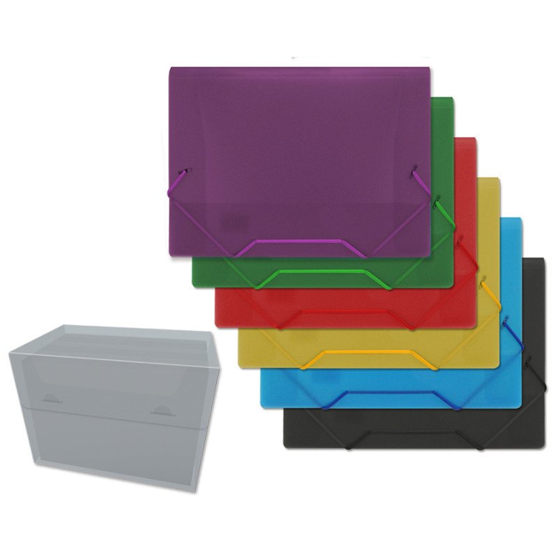 CARPETA  DE PALSTICO CON ELASTICO A5