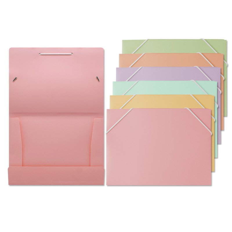 CARPETA  DE PALSTICO CON ELASTICO A5