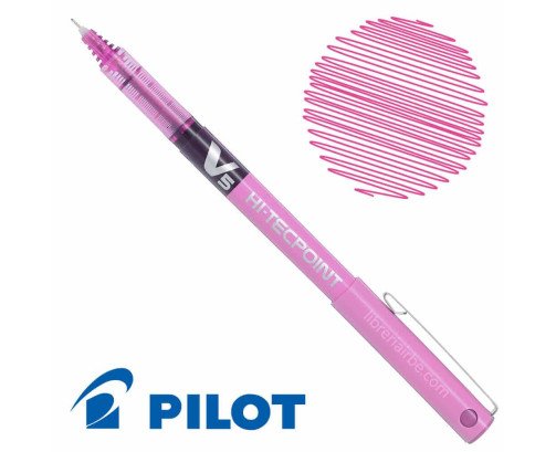 Pilot V5 HI-TECPOINT 0.5 ROSA TINTA LIQUIDA