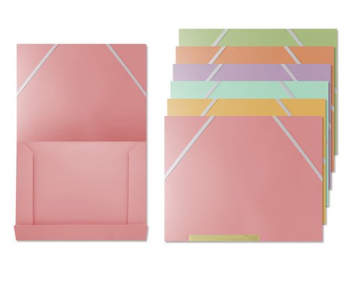 CARPETA  DE PALSTICO CON ELASTICO A4