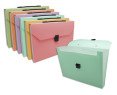 ARCHIVADOR TIPO MALETIN FUELLE 12 SEPARADORES A4