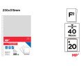FUNDA DE PLASTICO 40MICRAS 20FUNDAS