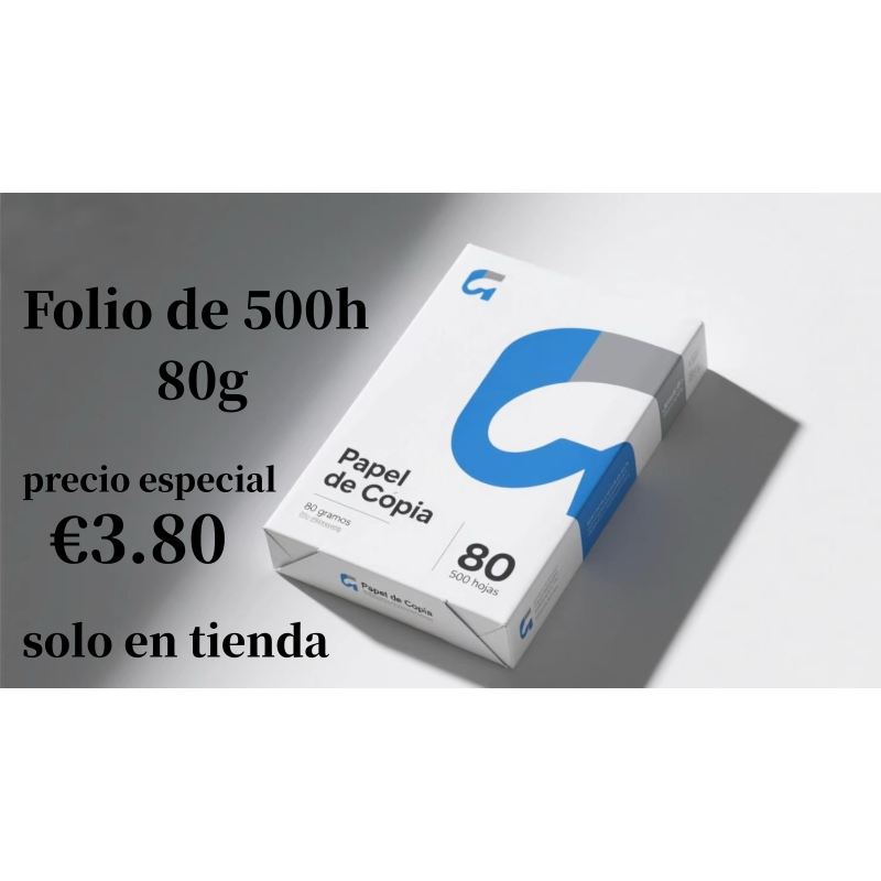 OFERTA PACK FOLIO 500H 80G
