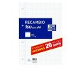 HOJAS DE REACMBIO OXFORD 100H A4 90G CUADRICULA 4MM