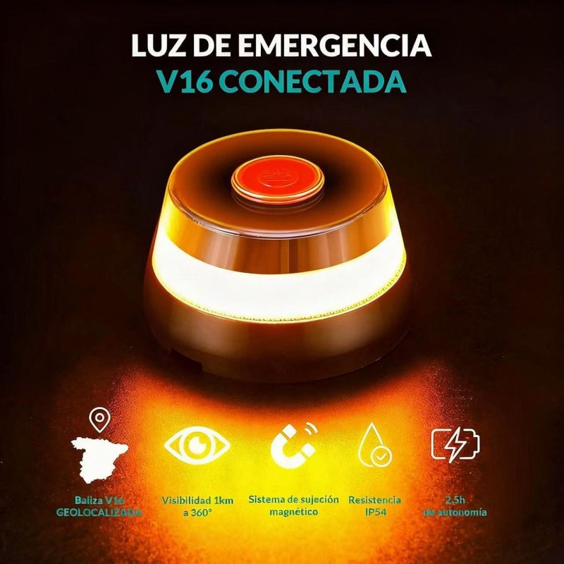 LUZ EMERGENCIA V16 DGT3.0