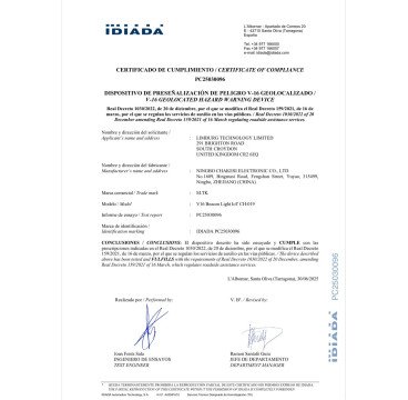 2 LUZ EMERGENCIA V16 DGT3.0