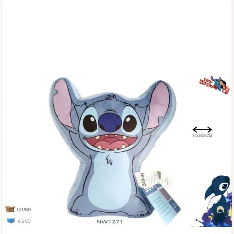 COJIN LICENCIA STICH 40*40CM