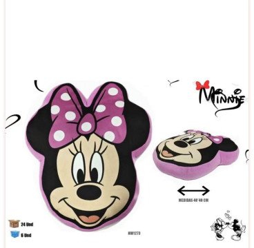 COJIN LICENCIA MINNIE 40*40CM