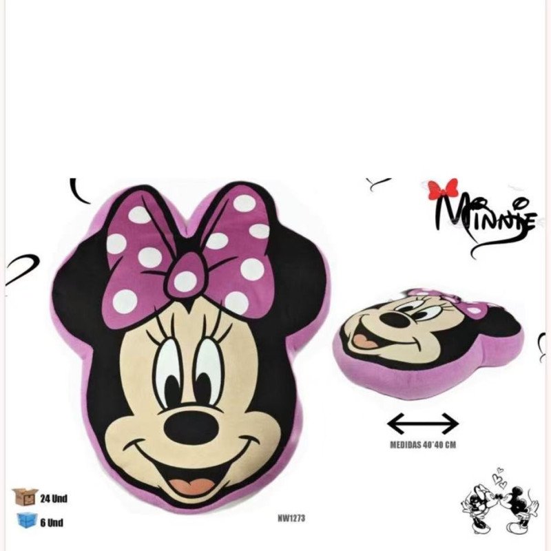 COJIN LICENCIA MINNIE 40*40CM