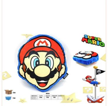 COJIN LICENCIA SUPER MARIO 40*40CM