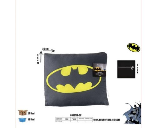 COJIN LICENCIA BATMAN 40*40CM