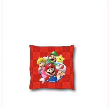 COJIN LICENCIA MARIO 40*40CM