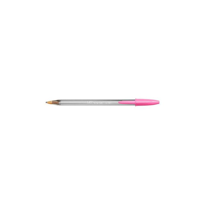 BOLÍGRAFO BIC FUN FASHION COLOUR TINTA BASE DE ACEITE ROSA