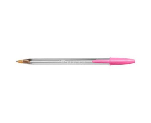 BOLÍGRAFO BIC FUN FASHION COLOUR TINTA BASE DE ACEITE ROSA