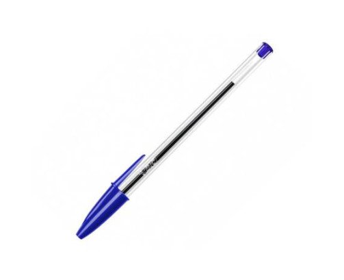 BIC TRANSPARENTE AZUL 1.0MM