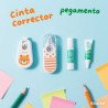 CORRECTOR Y PEGAMENTO